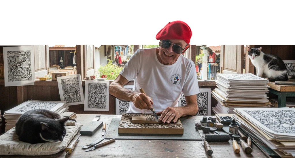 Photo of Tony the Artist