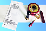 Sealing wax impression on certificate